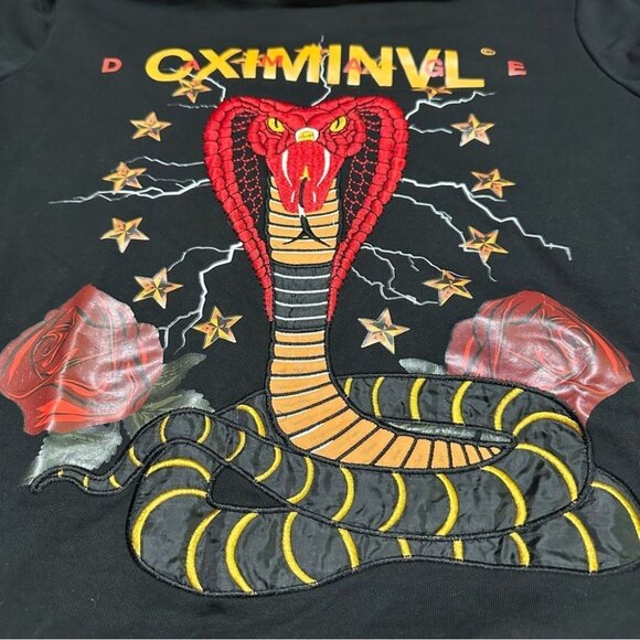 CRIMINAL DAMAGE Men’s Hoodie Snake size M - Picture 9 of 10